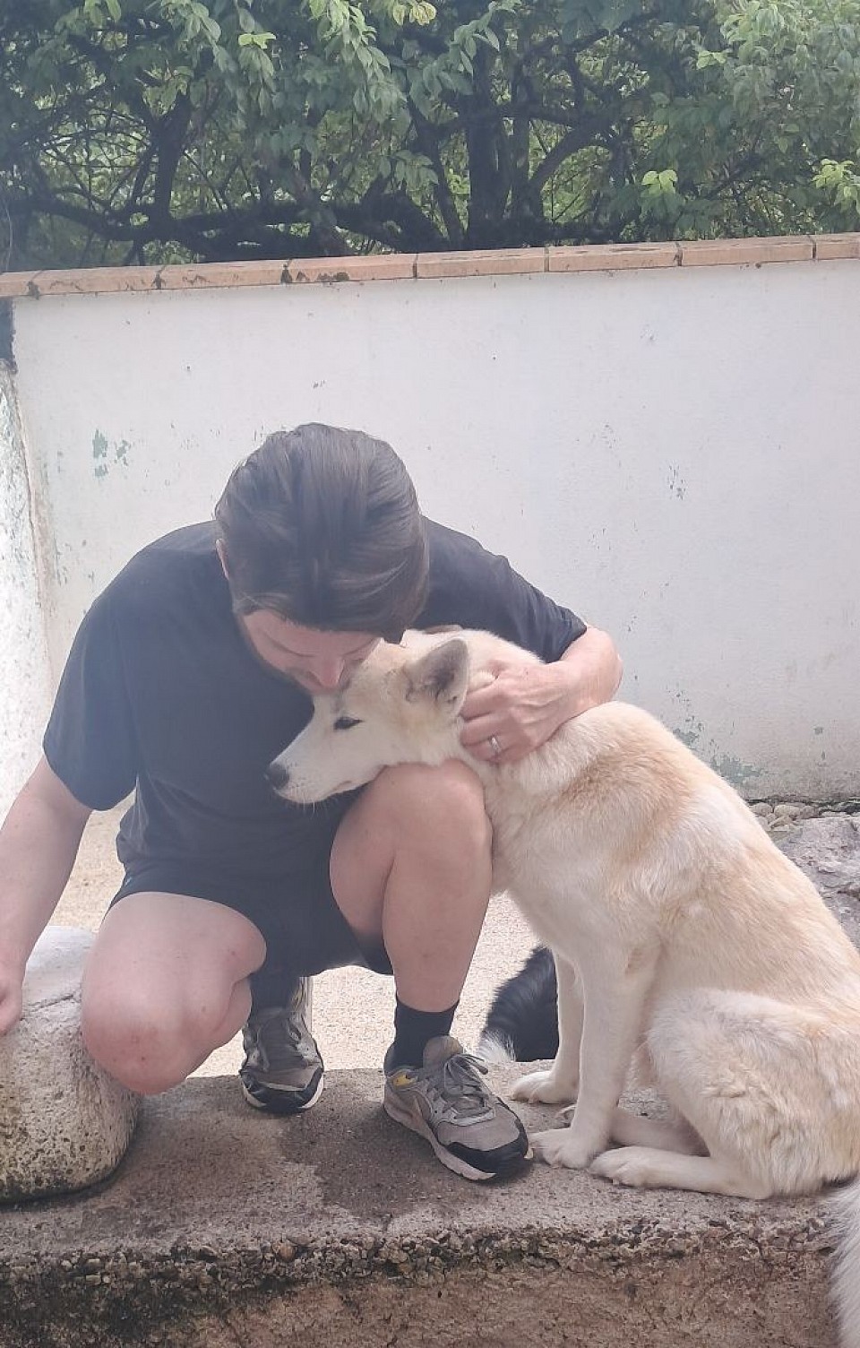 Moi et Bella ma chienne docteur